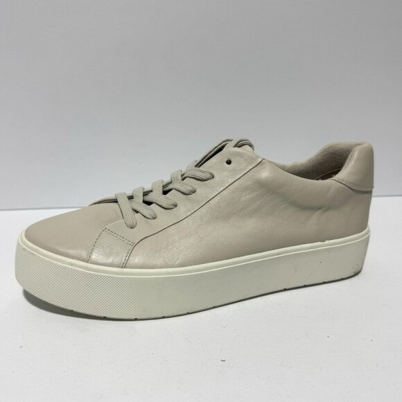 Vince Shoes - Vince Womens Benfield Leather Platform Sneakers Size 8.5 M